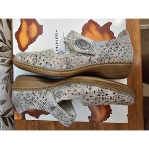 Rieker Shoes Silver Womens Size 36 Antistress